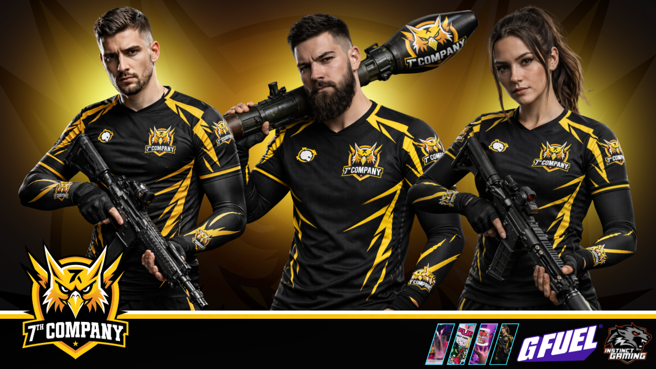 Les t-shirts eSport 7th Company sont arrivés ! 